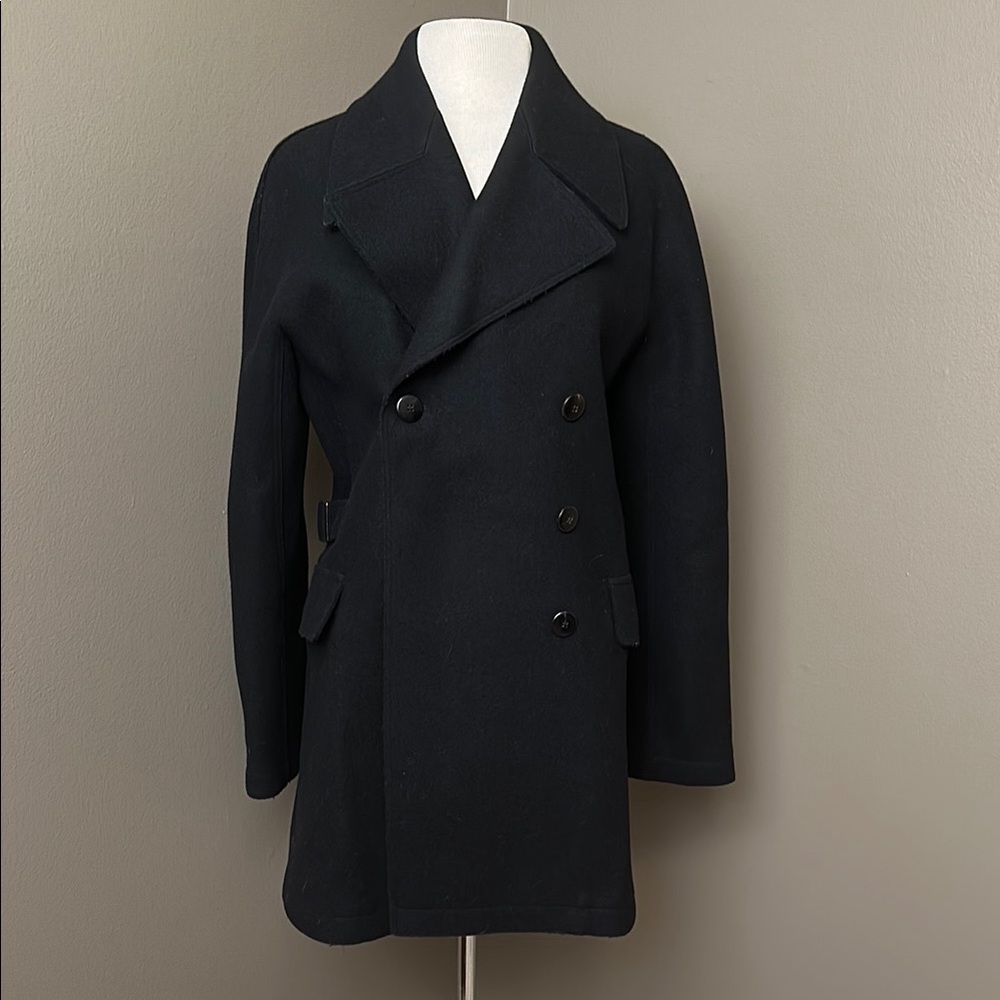 Alaia Coat mint condition, pea coat style, wool/nylon blend